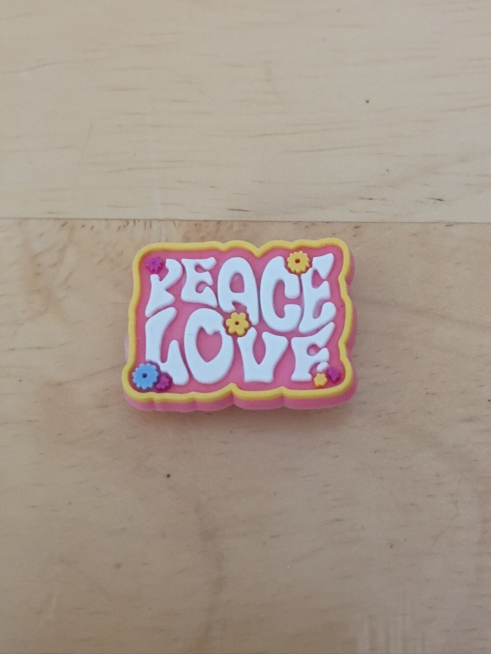 10 for $10 Jibbitz Croc Charms - Peace & Love Flowers Hippie - New Charm